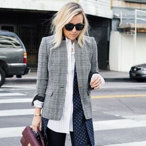 J. Crew Regent Glen Plaid Blazer Wool Jacket Academia Preppy Old Money Classic